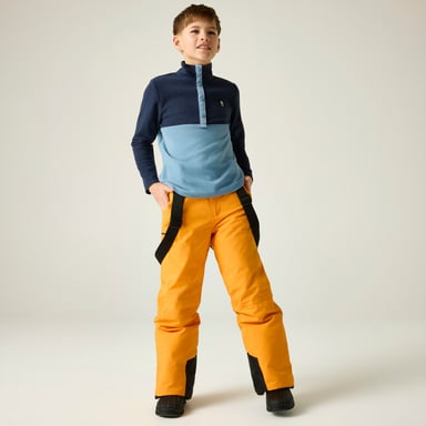 Dare 2B Pantalones de esquí acolchados para niños Pow III (Naranja eléctrico)