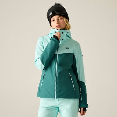 Dare 2B Chaqueta de esquí para mujer Flurry III (Water Ballet/Mediterranea)