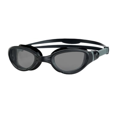 Zoggs Gafas de natación Phantom 2.0 unisex para adultos (Negro/Gris/Humo)