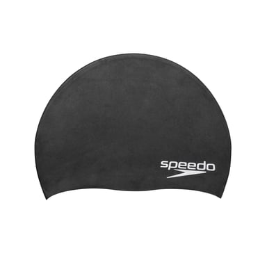 Speedo Gorro de natación infantil Biofuse (Negro)
