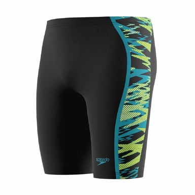 Speedo Bañador tipo jammer para hombre Hyperboom Splice (Anthracite/Teal)