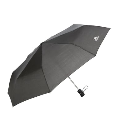 Trespass Stead Paraguas plegable resistente al viento (Negro)