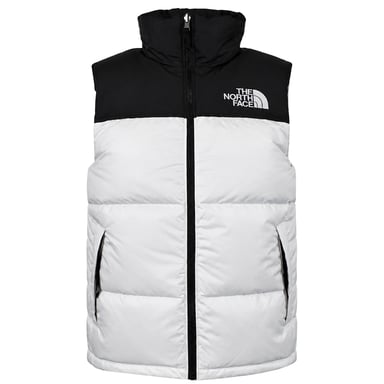 The North Face 96 Retro Nuptse Chaleco Hombre Blanco/Negro