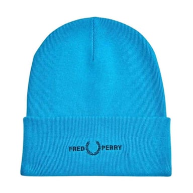 Fred Perry Gorro con logo bordado (Cyber Blue)
