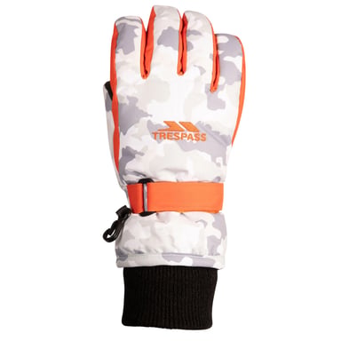 Trespass Guantes de invierno de camuflaje para niños Laggan (Gris)