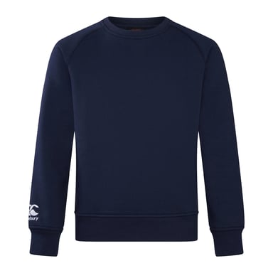 Canterbury Sudadera de cuello redondo para niños (Azul marino)