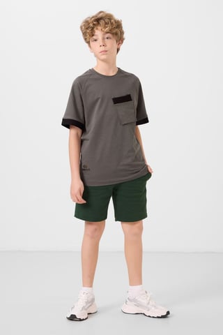 Pantalones cortos de mezcla de algodón