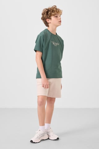 Pantalón corto de mezcla de algodón