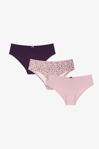 Pack de 3 braguitas hipster Paisley
