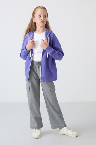 Sudadera de algodón y poliéster