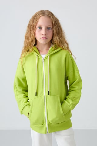 Sudadera de algodón y poliéster