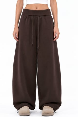 Busem Pantalón de mujer de pierna recta