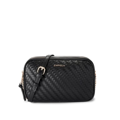Carvela Antionia Weave bolso bandolera
