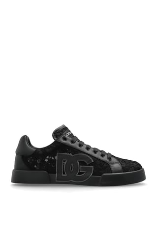 Zapatillas deportivas con inserción de encaje