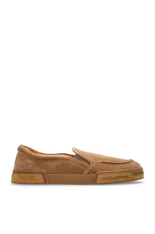 Zapatos sin cordones de ante