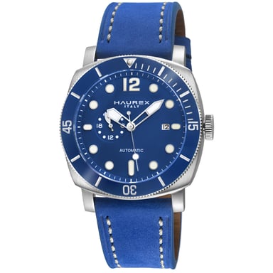 Fortezza bisel azul, esfera azul, correa de lona azul