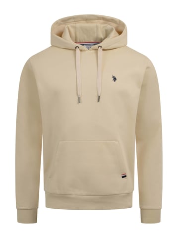 Sudadera con capucha U.S. POLO ASSN. hombre – forro polar y logo bordado