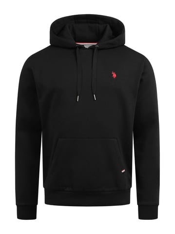 Sudadera con capucha U.S. POLO ASSN. hombre – forro polar y logo bordado