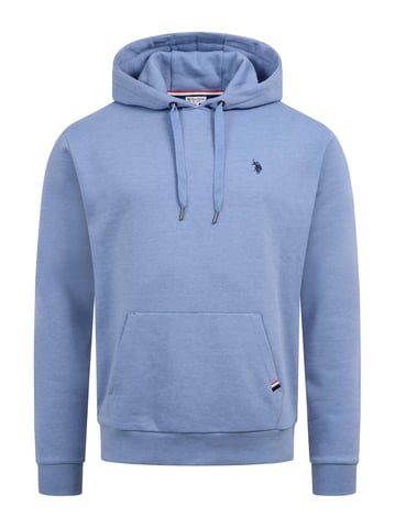 Sudadera con capucha U.S. POLO ASSN. hombre – forro polar y logo bordado