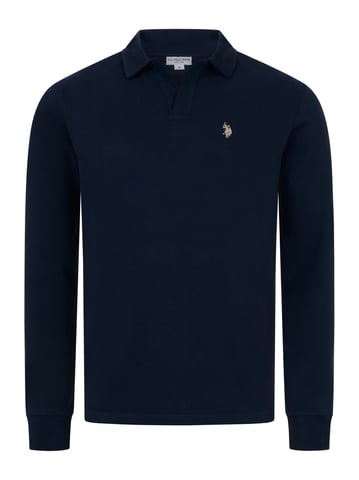 Polo de manga larga U.S. POLO ASSN. hombre – 100% algodón con logo bordado