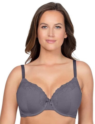 Parfait Tess Sujetador camiseta - Gris carbón