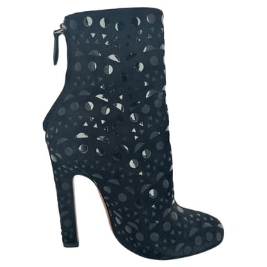 Alaïa Vienne Botas de ante negras