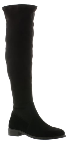 Apache botas altas de mujer Roxie con cierre de cremallera negras