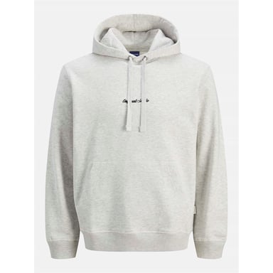 Sudadera con capucha de hombre Jack and Jones en blanco jaspeado