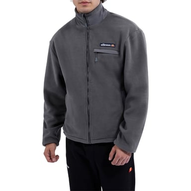 Forro polar Ellesse Maseben para hombre con cremallera completa en gris oscuro