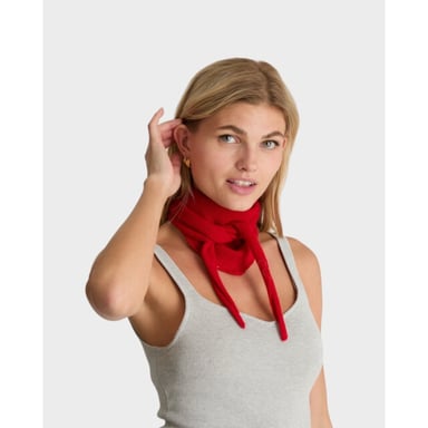 Neo Noir Misty bufanda de punto 160628 160 roja