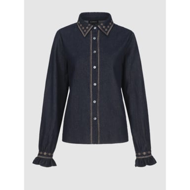 G-Maxx blusa Minerva azul oscuro