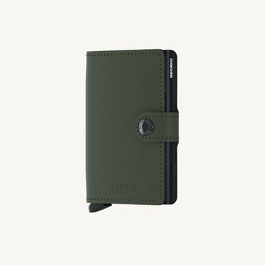 Secrid Miniwallet MM Verde Negro