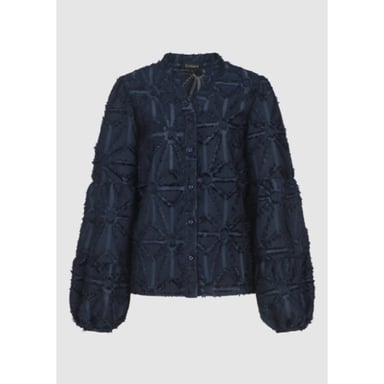 G-Maxx Araminta blusa azul oscuro