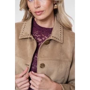 Geisha 65850-19 720 chaqueta de ante arena