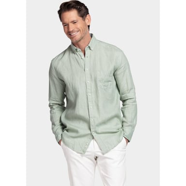 Giordano Camisa de hombre Ivy Manga larga Button-Down S 617009/71