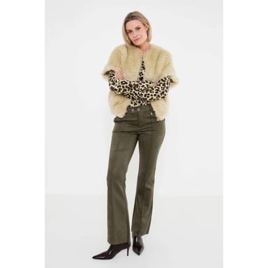 Zizo Pia pantalones fa26.pia.321 verde musgo