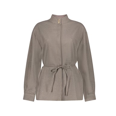 Geisha blusa 63921-20 715 /camel/negro