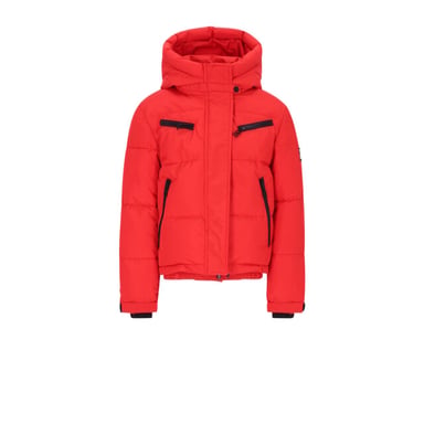 SuperRebel Spicy chaqueta de esquí metalizada con capucha para niña chaqueta de esquí niñas -