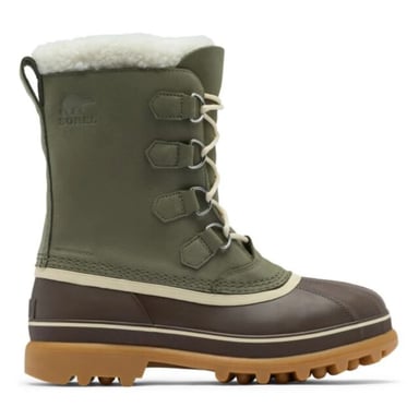 Sorel Caribou wp stone green botas de cordones unisex