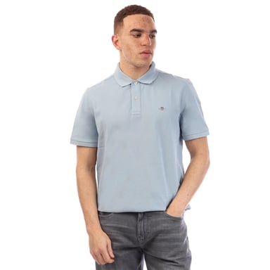 Polo de hombre Gant Shield Logo azul