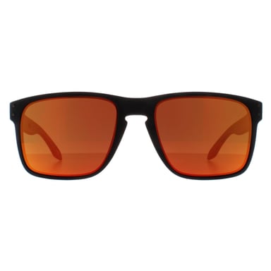Gafas de sol Oakley Square para hombre Matt Black Prizm Ruby