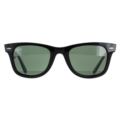 Ray-Ban Gafas de Sol Wayfarer 2140 901 Negro Verde G-15 Mediana 50mm