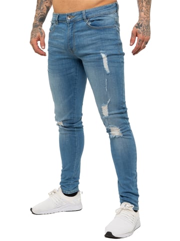 Vaqueros Enzo Skinny Ripped para hombre
