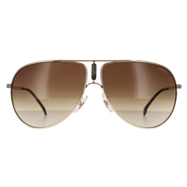 Carrera Aviator Unisex Oro Marrón Gradiente