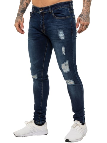 Vaqueros Enzo Skinny Ripped para hombre