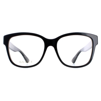 Gucci monturas de gafas GG0038ON 001 Negro Mujer