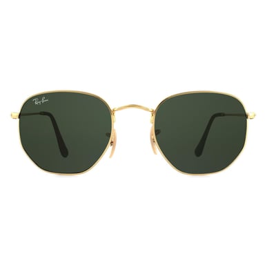 Gafas de sol Ray-Ban Hexagonal 3548N 001 Oro Verde G-15