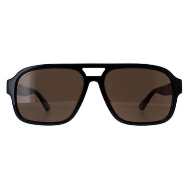 Gafas de sol polarizadas Gucci GG1342S 002 negro marrón