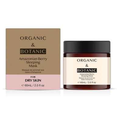 Mascarilla para Dormir de Bayas Amazónicas BIO & BOTANIC 60ml