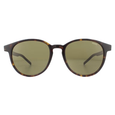 Gafas de sol Hugo by Hugo Boss Round Mens Havana green
